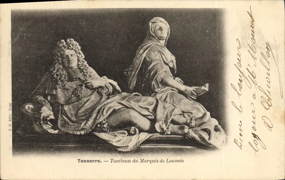 Tonnerre — Grab des Marquis de Louvois — Verlag J.D., Sens - Vorderseite
