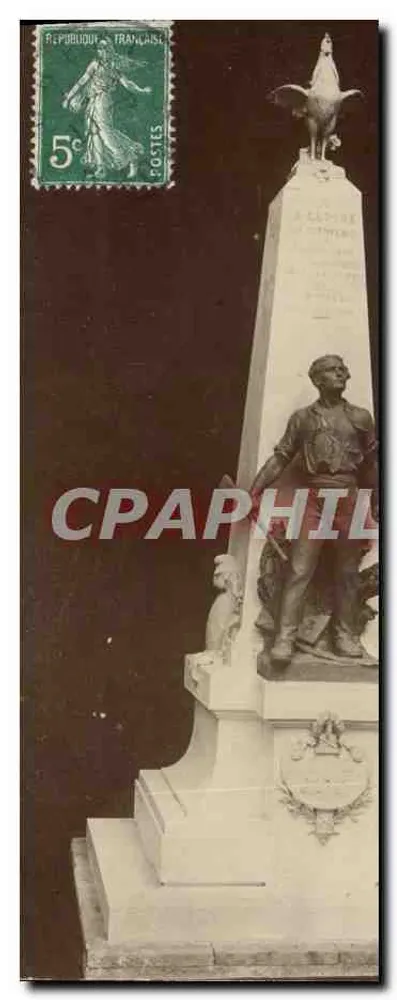 Monumento aos mortos de Saint-Pierre — inauguração — Sockét J. JOUGLA - Paris - Frente