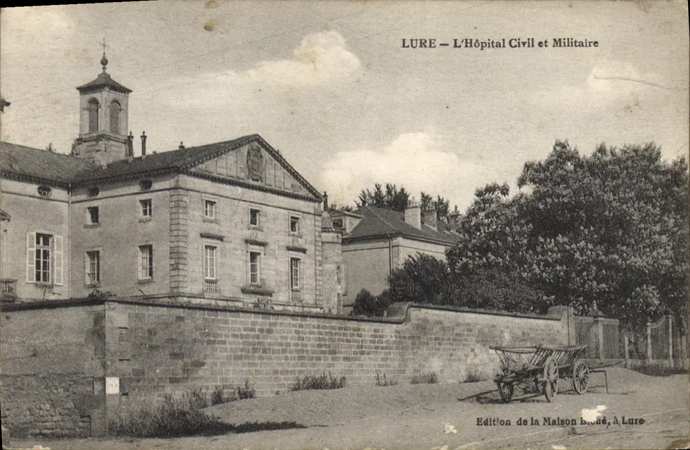 Lure — Das Zivile und Militärische Krankenhaus — Edition der Maison Boué, Lure - Vorderseite