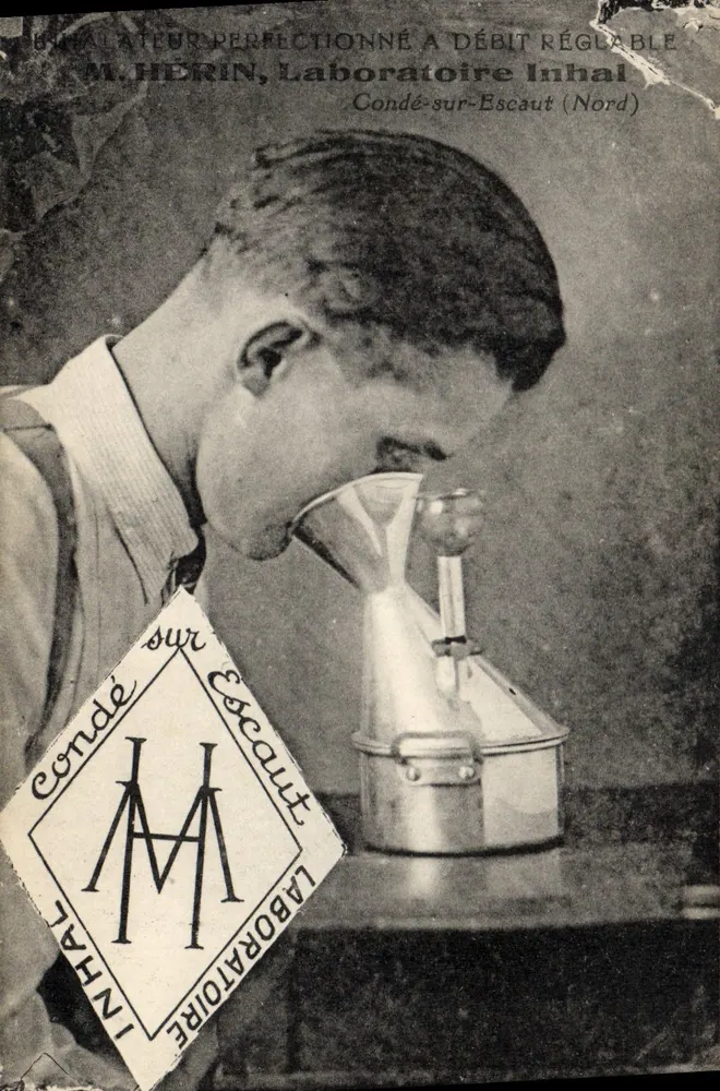 Verfeinerter einstellbarer Inhalator — Herr Hérin, Laboratorium Inhal, Condé-sur-Escaut (Nord) - Vorderseite