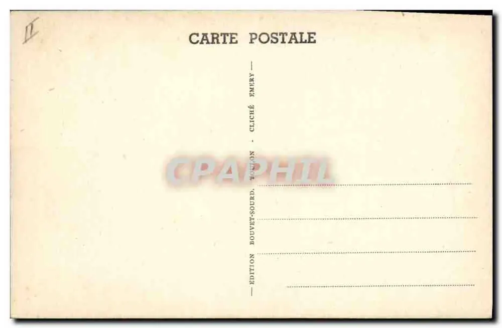Cruizer Georges Leygues — Edição Bouvet-Sourd - Verso