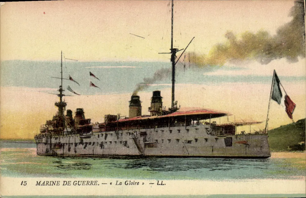 Marinha de guerra — « La Gloire » — LL. — Lévy Frères, Paris - Frente