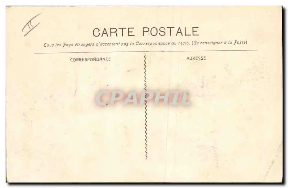 Le Gaulois - Schlachtkreuzer — Französische Marine — Éd. Chanteperdrix n°114 - Rückseite