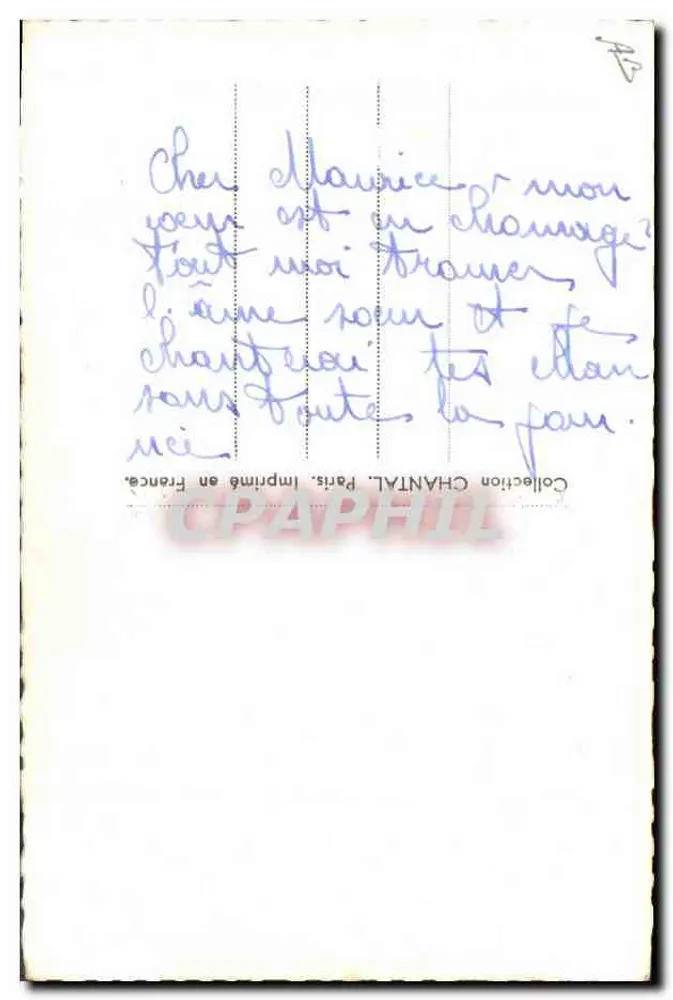 Maurice Chevalier — Foto Star n°16 — Foto Star - Verso