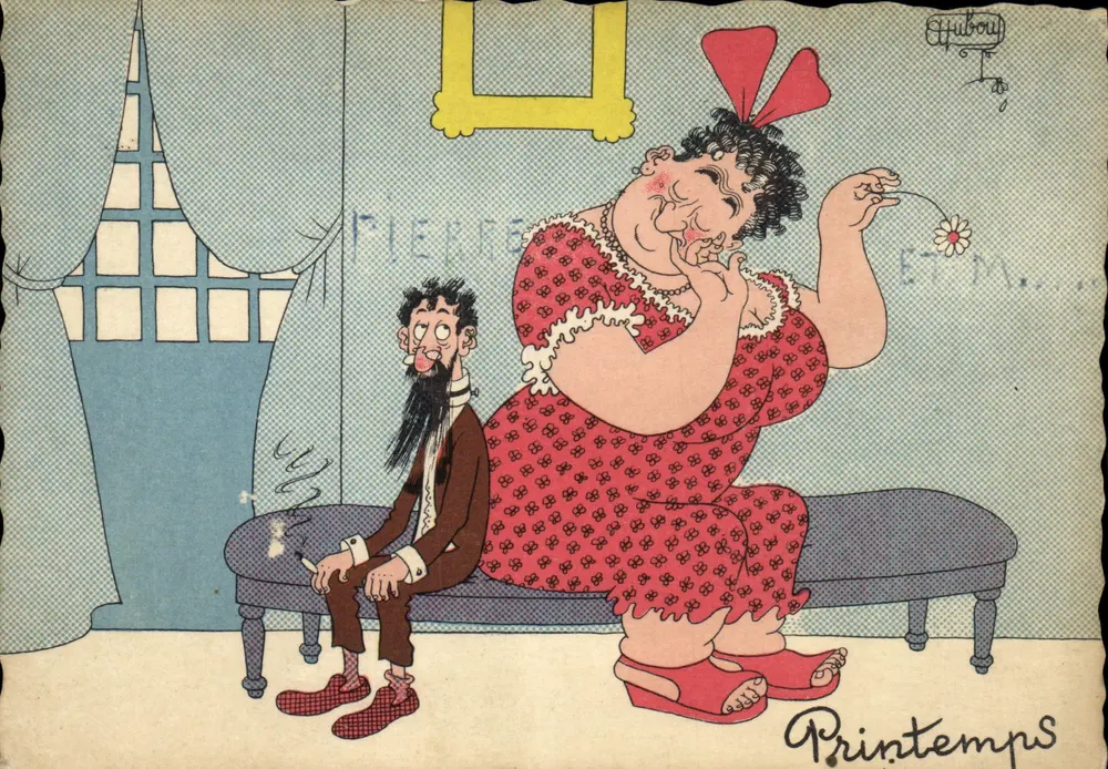 Pierre i Pani Hubou — Wiosna — Wydawnictwo Moulin - Awers