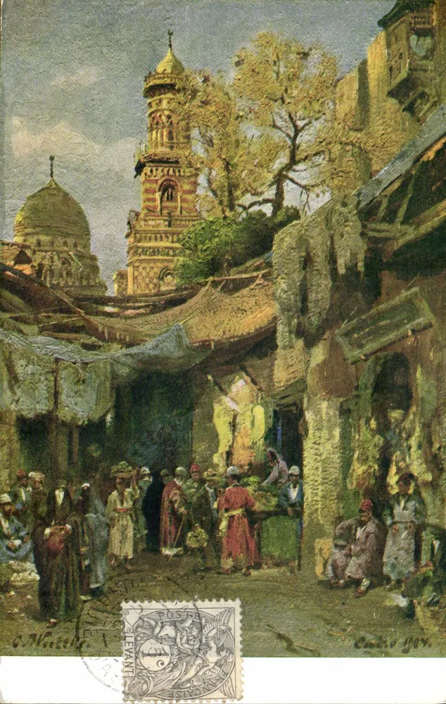 Cairo Markt — Verlag C. Mocchit — Nr. 137 - Vorderseite
