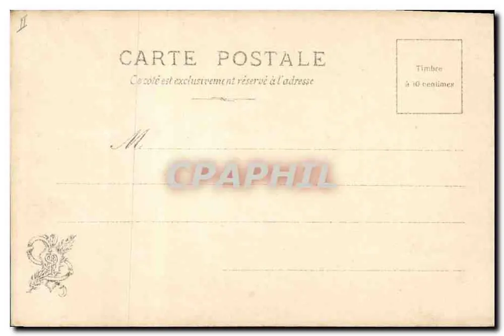 Raum Nr. 15 - Ausstellung 1908 - G. Claude - "Zaïre" - Rückseite
