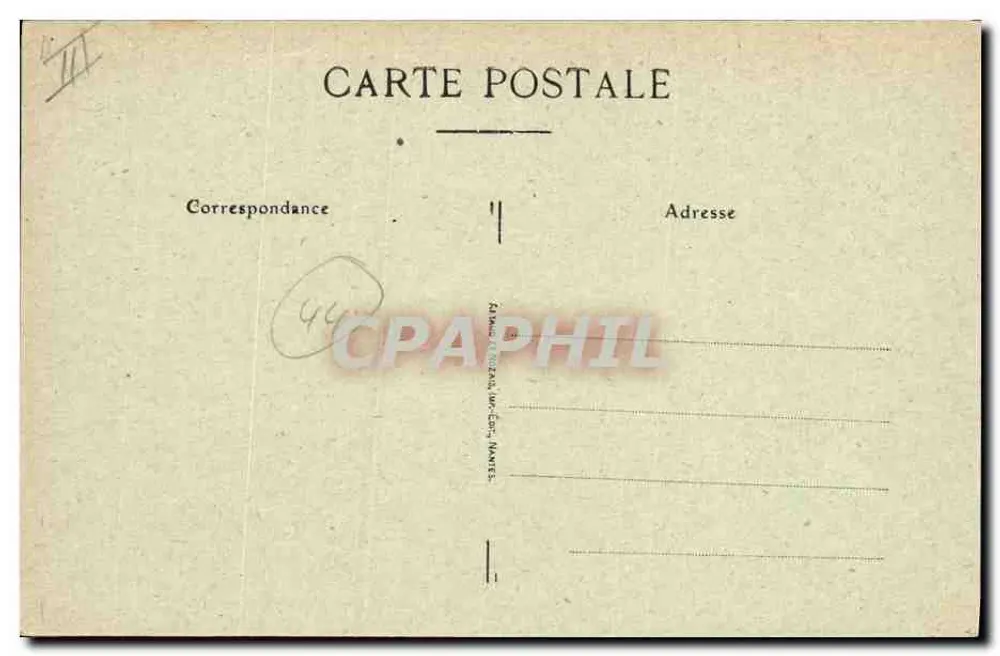 Ancenis — Il Ponte sospeso — n° 107 - Verso