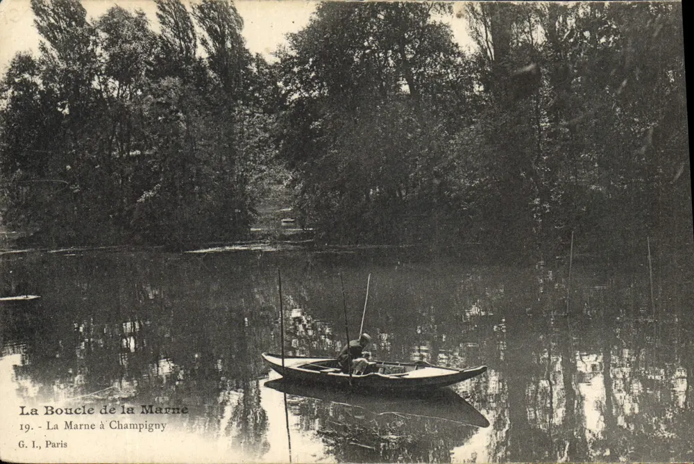 Die Boncle der Marne — Champigny — G. I., Paris - Vorderseite