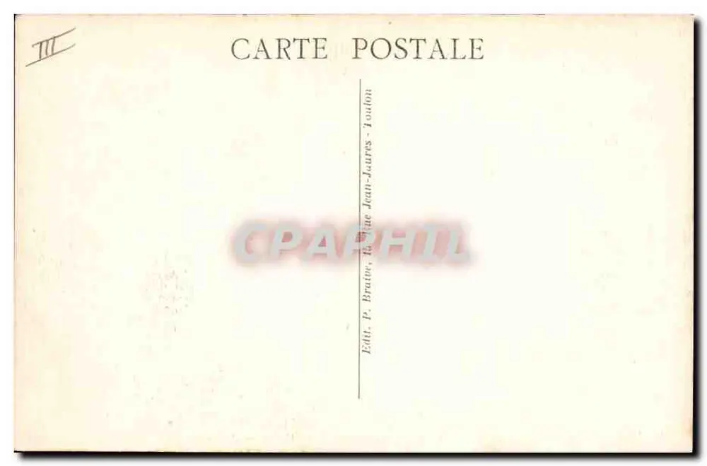 Toulon — Angler — Anglers — Verlag: P. Braive 179 - Rückseite
