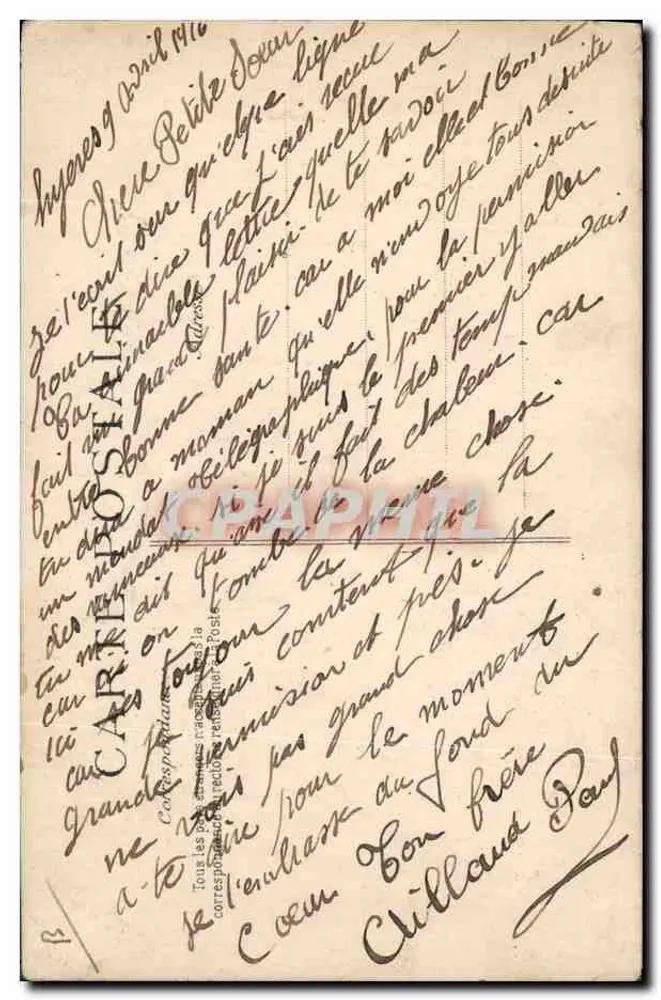 Katastrophe der "Liberté" — Die Beerdigung — Die Admirale folgen dem Trauerzug — Verlag E.D. - Rückseite