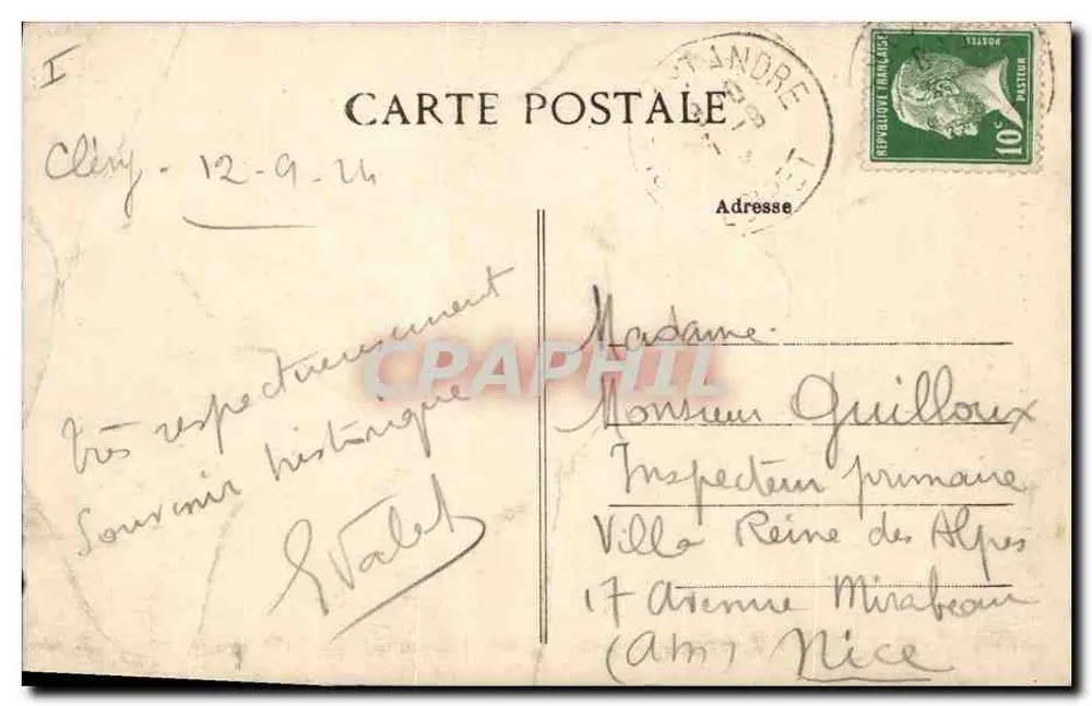 Clery (Loiret) — Louis XI'in Mezarı — Yayımcı CLERY (Loiret) - Arka yüz