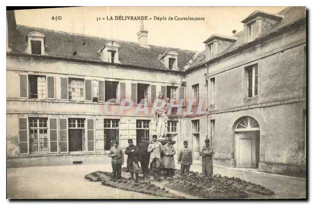 La Délivrande — Depot für Genesende — A+D, n°31 - Vorderseite