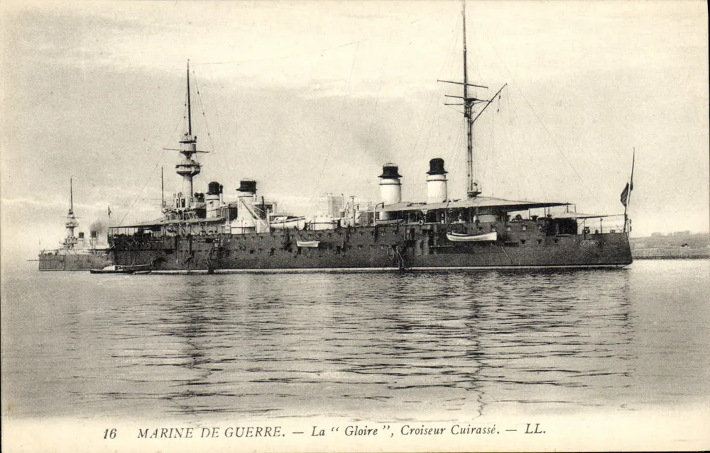 Marinha de Guerra — A "Gloire", encouraçado — LL. n°16 - Frente