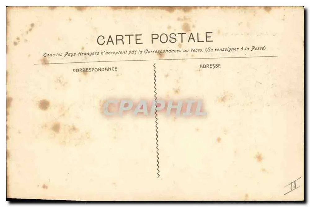 Couriçado francês "Le Gaulois" em Toulon — Guende fot. Marseille, n°399 - Verso
