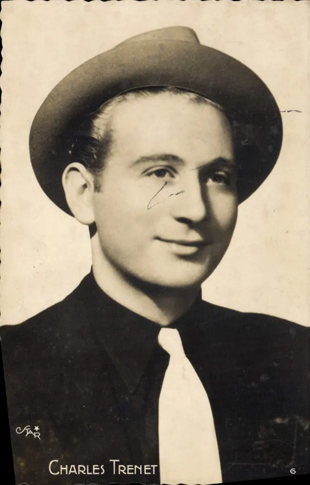 Charles Trenet — retrato — editor C.F.A.R. n°6 - Frente
