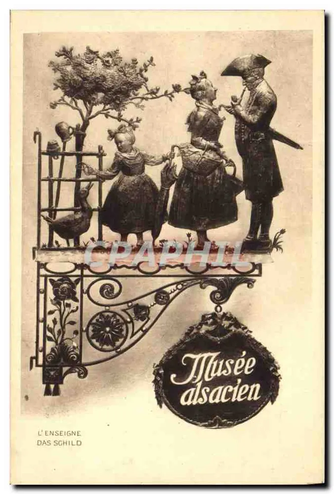 Werbetafel des Museums der Elsass — Héloïs Nicolas — Verlag: Museum der Elsass, Héloïs Nicolas - Vorderseite