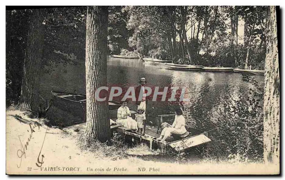Vairés-Torcy — Ein Stück Fischerei — ND. Phot - Vorderseite
