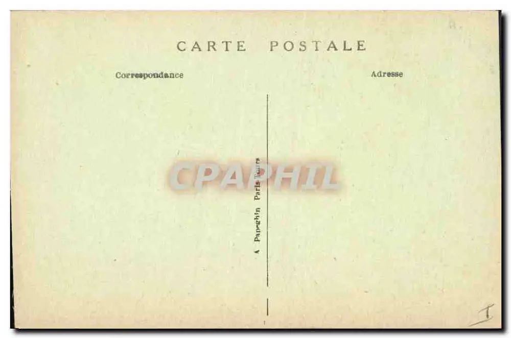 Paris — Notre-Dame — Chimère — A.P. n°23 - Verso