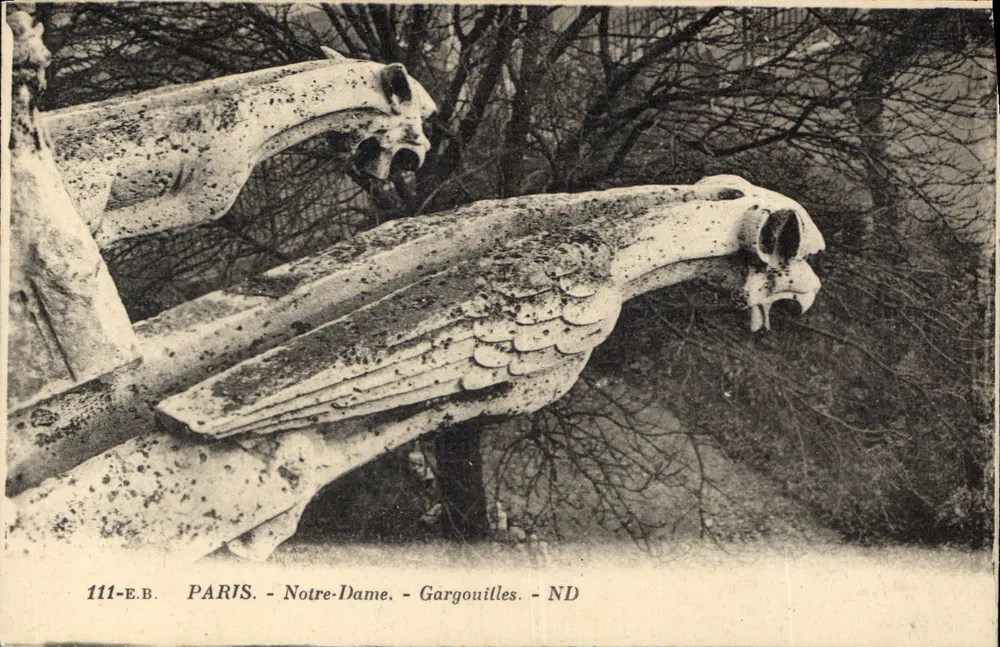 Paris - Notre-Dame - Gargouilles - ND - Frente