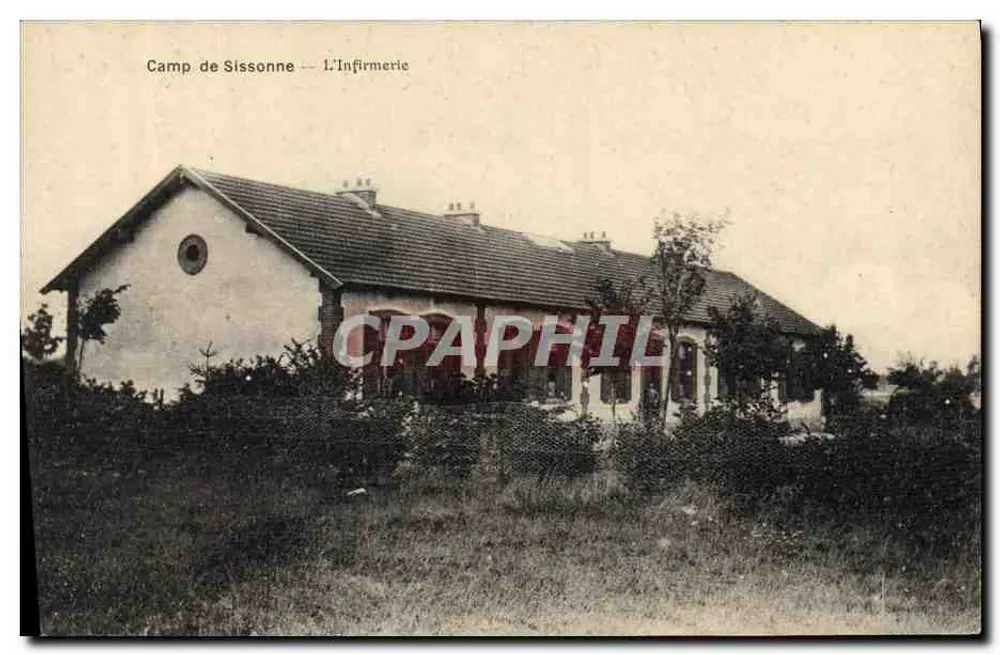 Camp de Sissonne — Die Sanitätsstation - Vorderseite
