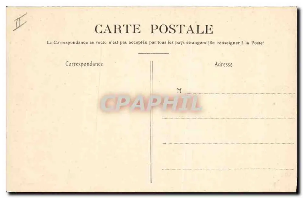 Camp de Sissonne — Die Sanitätsstation - Rückseite