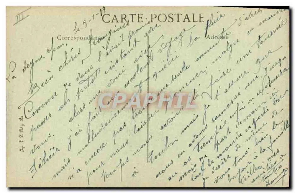 Nationalflotte — "Gaulois" — Schlachtschiff der Flotte — Verlag B.P.D. Nr. 28 - Rückseite
