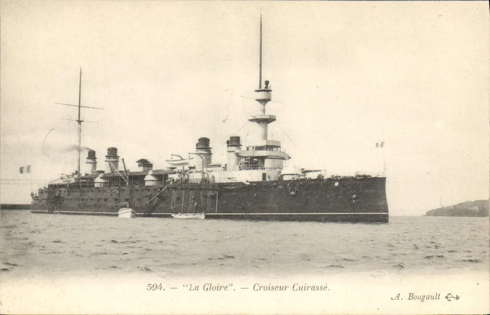 Glory — Panzerkreuzer — A. Bougault n°594 - Vorderseite