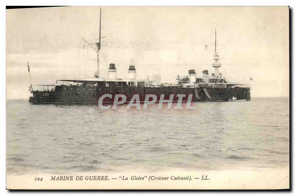 Kriegsmarine — 'La Gloire' (Panzerkreuzer) — LL. — 124 - Vorderseite