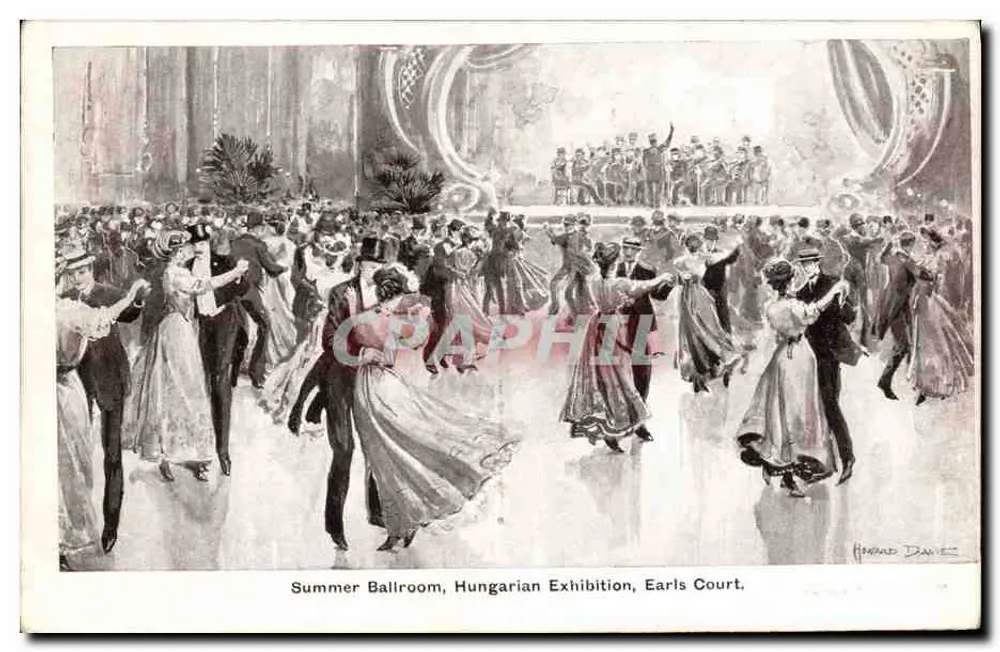 Summer Ballroom — Ungarische Ausstellung, Earls Court — Howard Davies - Vorderseite