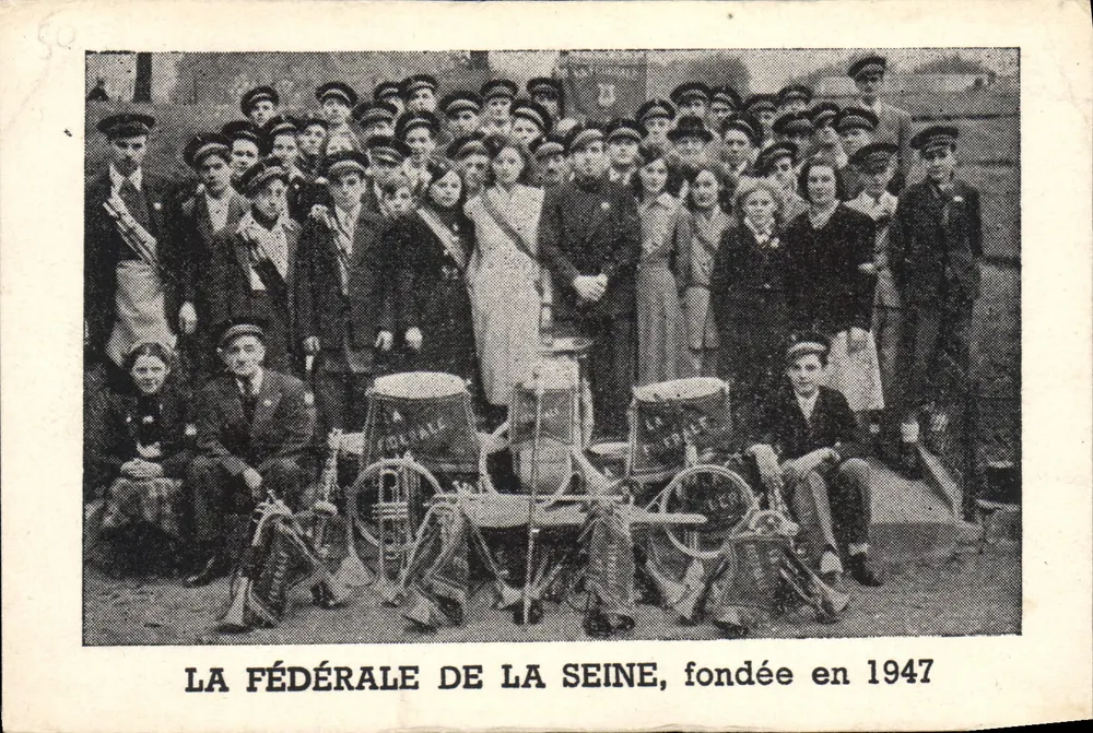 Die Fédérale der Seine — gegründet 1947 — - Vorderseite