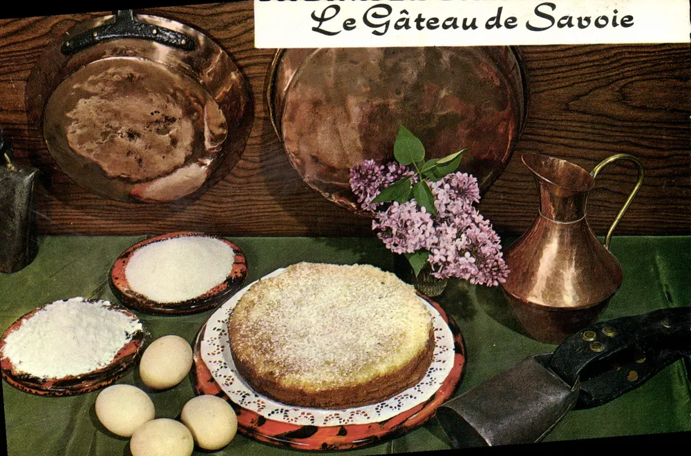 O Bolo de Saboia — receita e ilustração — Edição Italogor - Frente