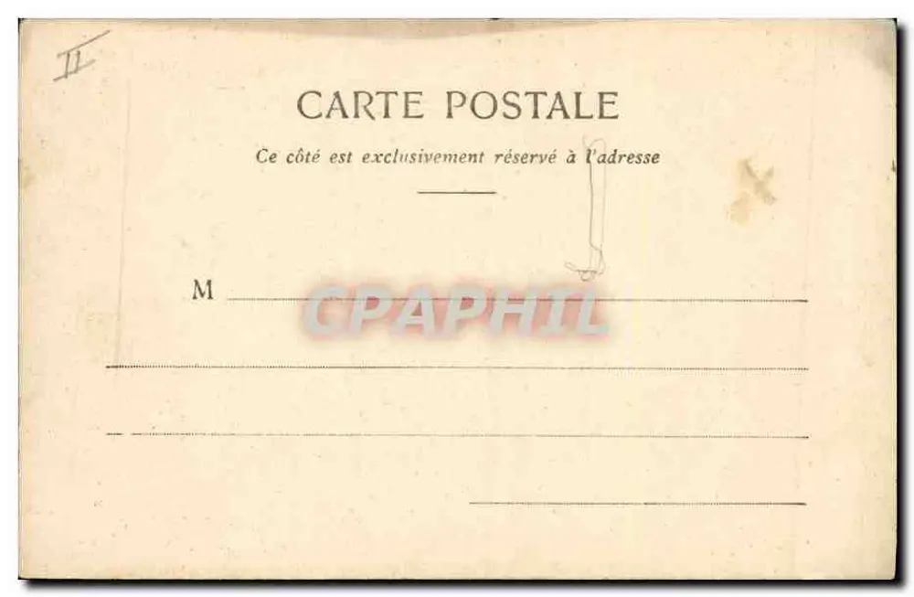 Kind, das aus einem Osterei hervorkommt — Die Ostereier — Phototype A. Beuperet & Cie, Nancy - Rückseite