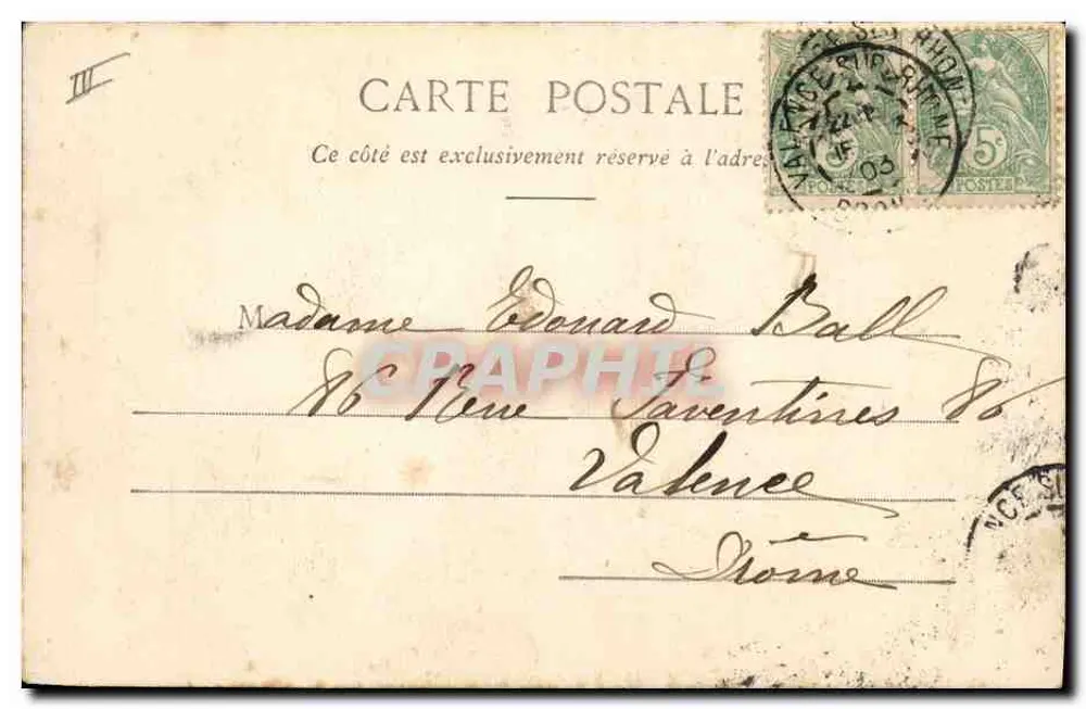 Deux femmes à la coupe — Fraternité — Phototype A. BERTHET de Ch. — Nancy - Rückseite
