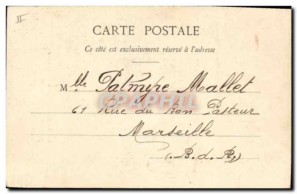 Weihnachten des Kleinen Schornsteinfegers — Phototypie A. Bergeret et Cie, Nancy — Nr. 2 - Rückseite