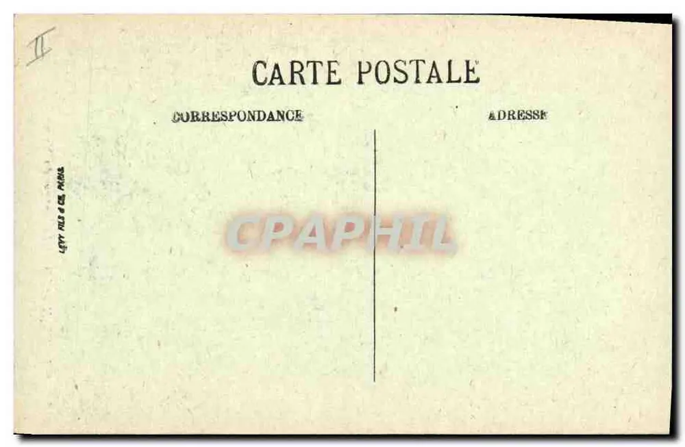 Saumur (M.-et-L.) — De Lantaarn van de Dood — LL. - Achterkant