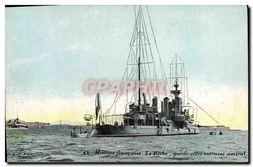 Le Hoche, gepanzerte Flaggschiff — Französische Marine — Aqua-Photo L.V. & Ch. - Vorderseite