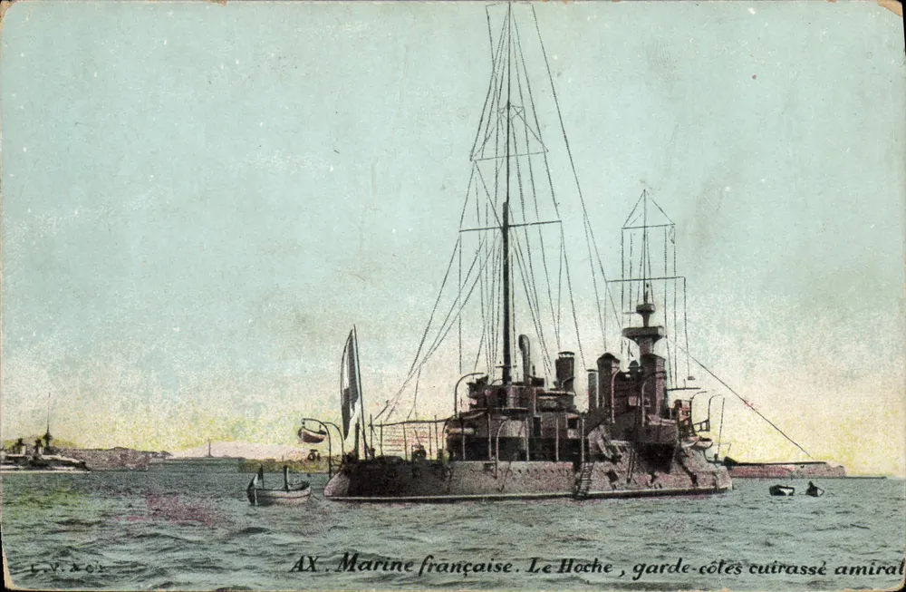 Le Hoche, gepanzerte Flaggschiff — Französische Marine — Verleger L.V. & Co. - Vorderseite