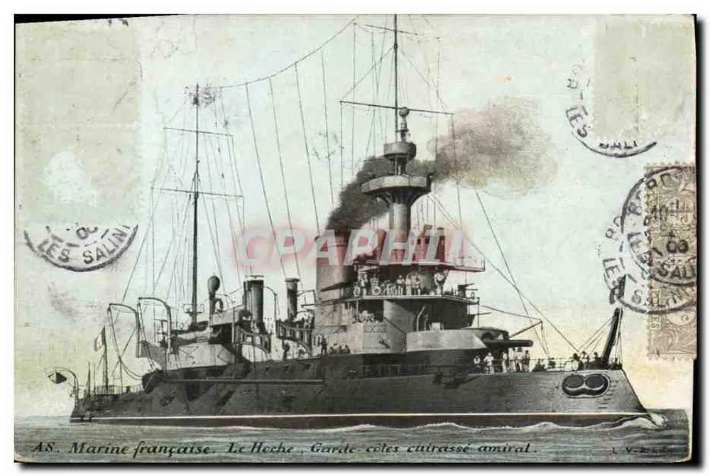 Le Héloïse — Panzerkreuzer Admiral — Verleger Les Salini, n°48 - Vorderseite