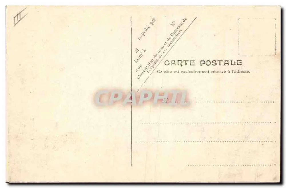 Le Hoche — Krążownik Marynarki Francuskiej — V.P. Paris, nr 11 - Rewers