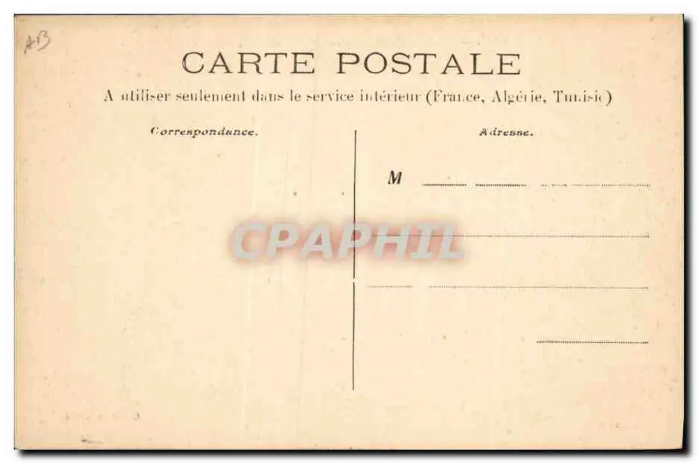 La Hire — contra-torpedeiro — Coleção Giraud - Verso