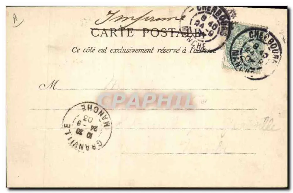 O "Henri IV" — Navio de guerra — G.F. Chechbourg - Verso