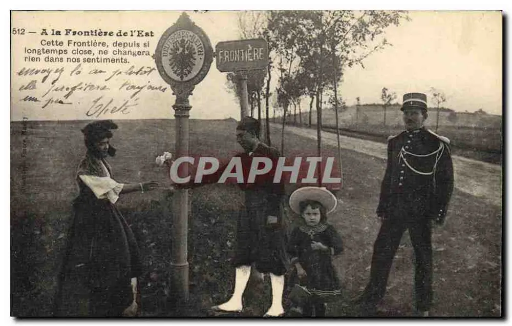Ostgrenze — Departement der Vosges — Verlag: Frankreich, n° 512 - Vorderseite