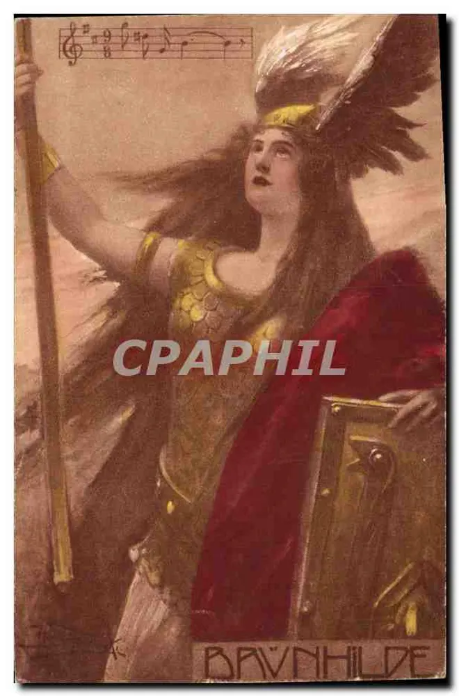 Brynhildr — Heldin der nordischen Mythologie — unbekannter Verleger, Seriennummer nicht sichtbar - Vorderseite