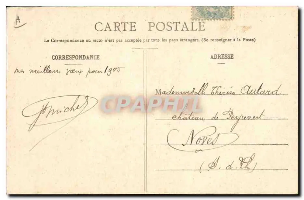 1905 Werbung — Tod und Leben — Verlag A. Bussière, Lyon - Rückseite