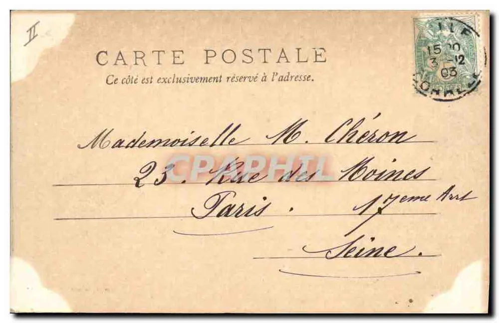 Aubazine — 64 — Innenansicht der Kirche, Grabmal von St-Etienne — Zeichnung und Guignie, Edit Brive - Rückseite