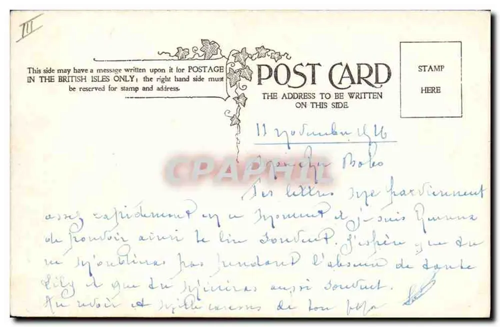 Cachorro preto — brincadeira com 'Ratos' — editor Paris, n° 10 - Verso