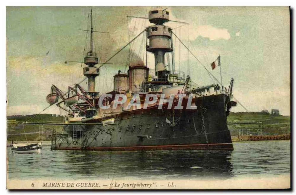 Le Jauréguiberry — Widok morski — LL. n°6 - Awers