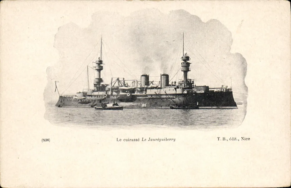 O cegado Le Jauréguiberry — T.B. editora, Nice, n°508 - Frente