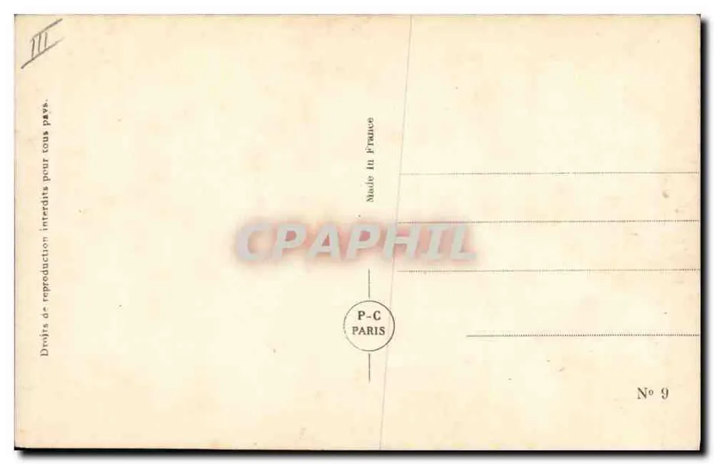 Henry Garat — Stadt der Liebe — Produktion UFA - Rückseite
